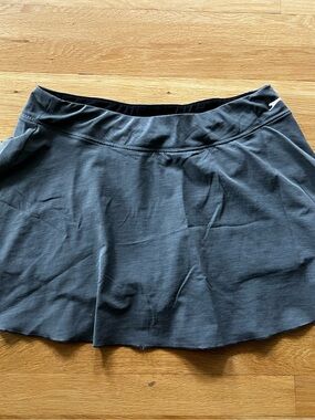 Slazenger Women's Dark Gray Tennis Skort